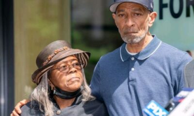 Jordan Neely’s father, Andre Zachery, addresses reporters after Daniel Penny was found not guilty of criminally negligent homicide for choking his son on the subway in 2023...see more