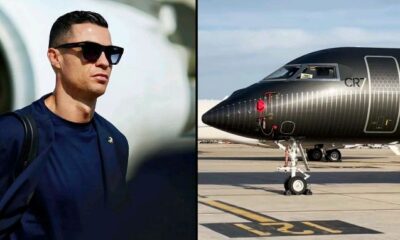 Cristiano Ronaldo unveils new private jet worth $73 million...see more