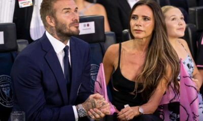 Breaking News: David and Victoria Beckham welcome teen son’s older girlfriend on superyacht in Miami...see more