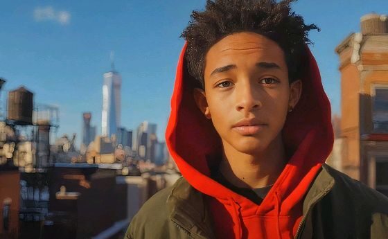 Breaking News: Jaden Smith Is Miles Morales in Spider-Man: Across the Spider-Verse Live-Action Concept Trailer...see more