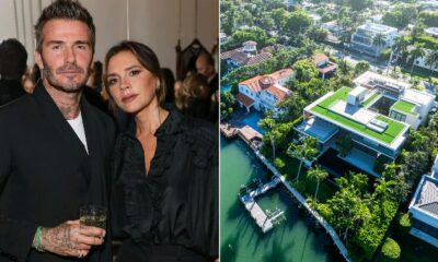 Breaking News: David Beckham's larger-than-life portrait of himself at $80m Miami home...see more