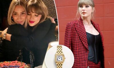 Breaking News: Taylor Swift’s Watch Collection Grows With $32K Cartier Design...see more