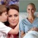 Breaking News: Prince Louis was heartbroken upon learning the "type of cancer" his mother, Kate, was suffering from. Hugging her, he whispered, "Stay strong, my dearest mom...see more