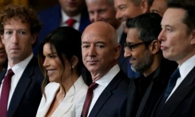 Breaking News: Zuckerberg, Bezos and Musk each lose more than $23 billion after Trump tariffs spark market meltdown...see more