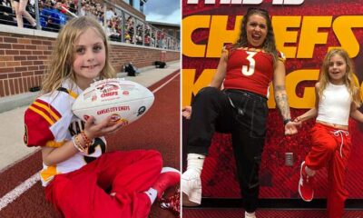 Breaking News: Chiefs Fan, 8, Is Told Girls Can’t Play Football. What She Does Next Gets Her a Trip to Arrowhead Stadium...see more