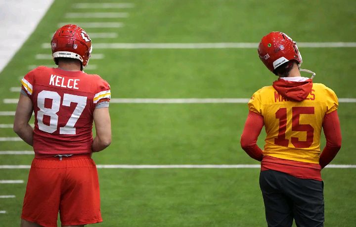 Breaking News: Patrick Mahomes training with new tight end sparks talk of life after Travis Kelce in Kansas City...see more