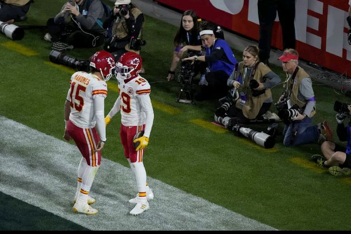 Breaking News: Patrick Mahomes retired one of his Super Bowl LVII heroes and sent him into the artistic world-yes, into rap...see more