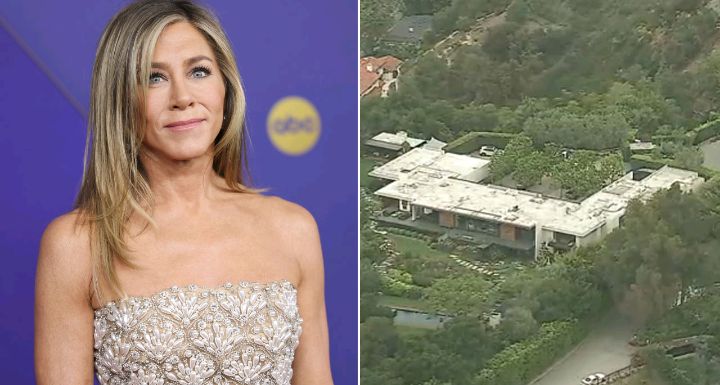 Breaking News:Jennifer Aniston in the hospital after a drunk Man crashes through front gate of Jennifer Aniston's Bel Air home, LAPD says...see more