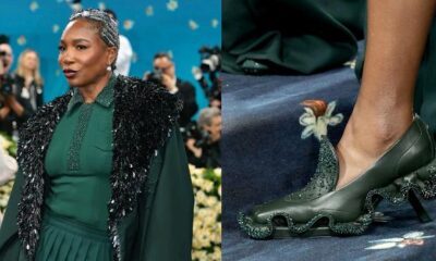 Breaking News: Venus Williams Hits a Grand Slam in Lacoste Green and Whimsical Shoes at the 2025 Met Gala...see more