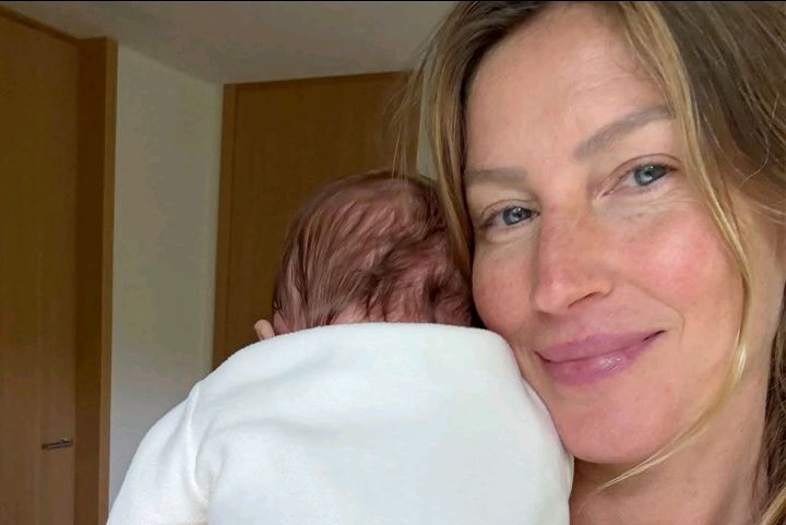 News: Gisele Bündchen Shares First Photos of Her New Baby Son, Explains Why She's Been 'Quiet' on Social Media Since His Birth...see more