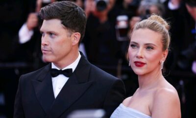 Breaking News: Scarlett Johansson's Cannes Red Carpet Moment with Husband Colin Jost Was Pure Rom-Com Magic...see more