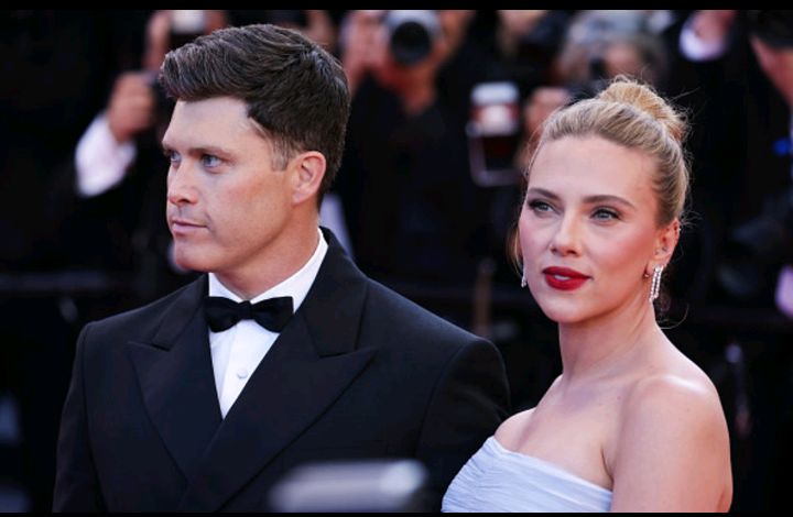 Breaking News: Scarlett Johansson's Cannes Red Carpet Moment with Husband Colin Jost Was Pure Rom-Com Magic...see more