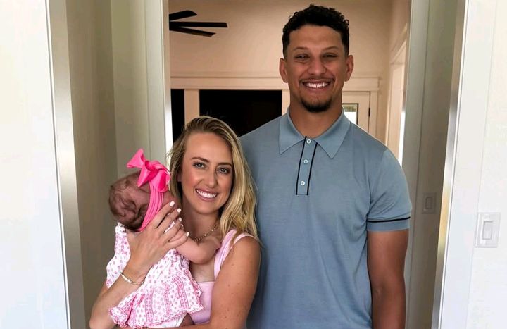 Breaking News: Brittany Mahomes Admits She's 'Very Competitive' with Labor — and Shares Even Beat Her Previous 'Push Time' with Baby No. 3...see more