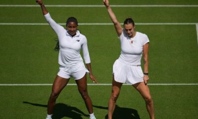Breaking News: Coco Gauff and Aryna Sabalenka dance at Centre Court and post about it on TikTok and Instagram...see more