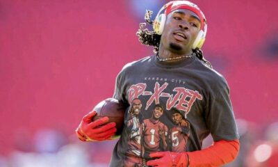 Just In: Rice, Worthy, Brown comprise new T-shirt craze in Chiefs Kingdom. How to get one...see more