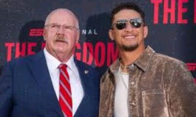 Breaking News: andy reid and patrick mahomes combined to set a chiefs franchise record sunday...see more