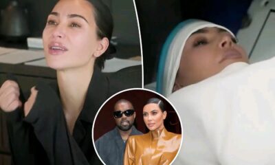 Breaking News: Tearful Kim Kardashian reveals brain aneurysm diagnosis — and blames Kanye West...see more