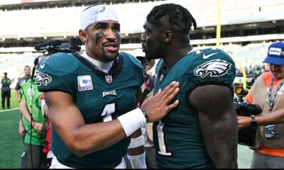 Breaking News: Jalen Hurts delivers cold reply to A.J. Brown amid Eagles camaraderie questions...see more