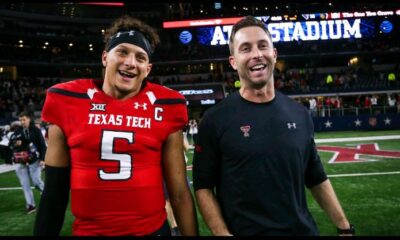 Breaking News: Patrick Mahomes: Kliff Kingsbury is one of the first who truly believed in me playing QB....see more
