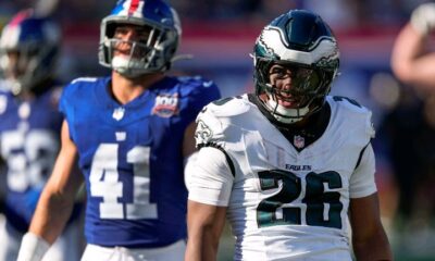 Breaking News: The Eagles QB talked about the effective run game against the Giants, and why he likes playing under center...see more