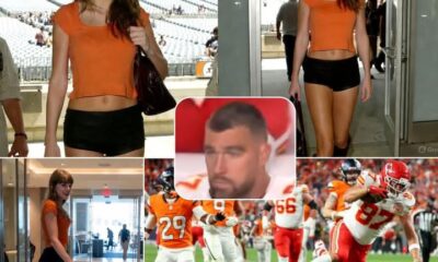 Breaking News: Taylor Swift Makes a Late, Picture-Perfect Appearance at the Chiefs–Broncos Game, but Fans Call Out Her “Confusing” Outfit—Saying the Color Looks Like She’s Supporting the Broncos—and Travis Kelce’s Reaction Once He Realizes How They’re Treating Her Is Impossible to Ignore...see more