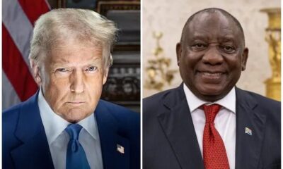 JUST IN: Trump said South Africa should be kicked out of the G20 and declared he won't attend the upcoming summit in Johannesburg...see more