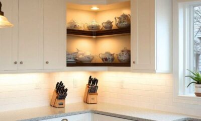 Breaking News: LeBron and Savannah James Reveal How Towering Vertical Cabinets Make Even the Most Overlooked High Corners of a Kitchen Work Beautifully From floor to ceiling, this clever cabinetry shows how every inch of a kitchen can be transformed into a functional, beautiful, and highly organized space.....