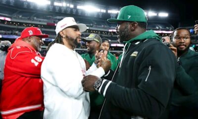 Just in: DeSean Jackson's Delaware State bests Michael Vick's Norfolk State at Eagles' Lincoln Financial Field....see more