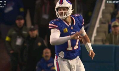 Breaking News: Josh Allen's backhanded flip pass to Hawes yields 18-yard gain vs. Chiefs...see more
