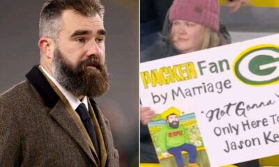 Breaking News:Jason Kelce Has Hilarious On-Air Interaction with Married Fan Who Was ‘Only Here to See’ Him at Game...see more